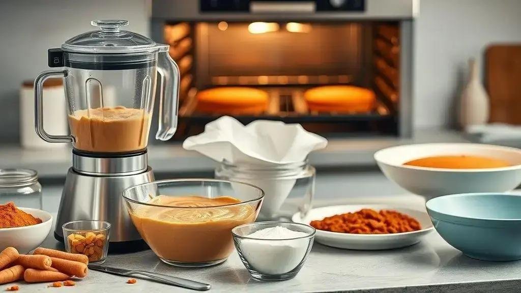 Passo a passo simples para preparar o bolo de cenoura