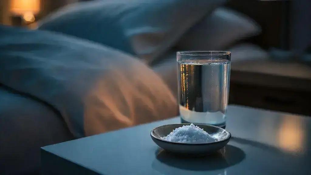 benefits of using salt before bed