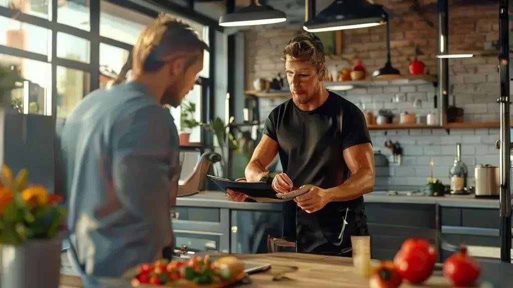 influence of professional trainers and nutritionists